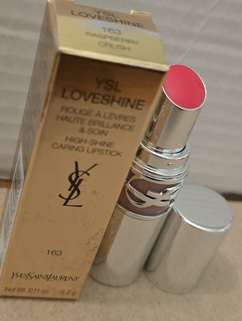 YSL LOVESHINE LIP OIL STICK  163 RASPBERRY CRUSH. BNIB💥💕New SHADE💥💕 - Picture 4 of 8